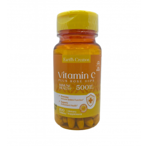 Vitamin C 500 mg with rose hips - 100 таб